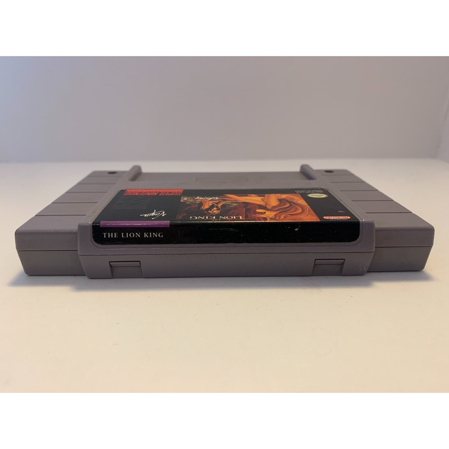 The Lion King (Super Nintendo Entertainment System, 1994) SNES Authentic Tested
