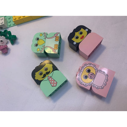 Vintage 1994 LEGO SYSTEM 345 Pink Building Set Basic For Her Incomplete