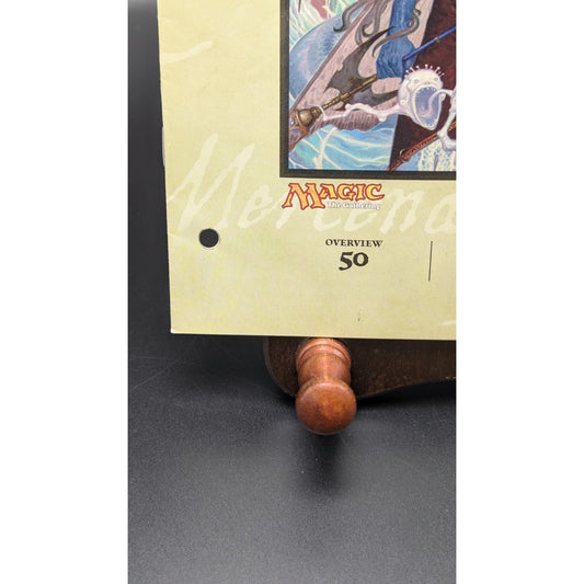 2000 Magic the Gathering Prophecy Top Deck Presents Card Encyclopedia Magazine Insert