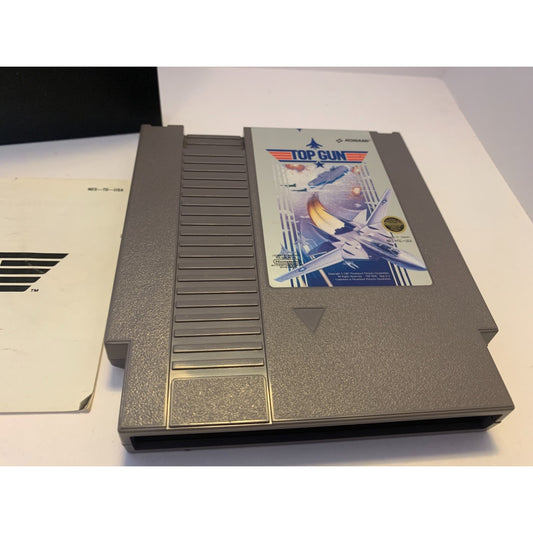Top Gun (NES, Nintendo, 1987) w/ Manual & Sleeve Tested Working