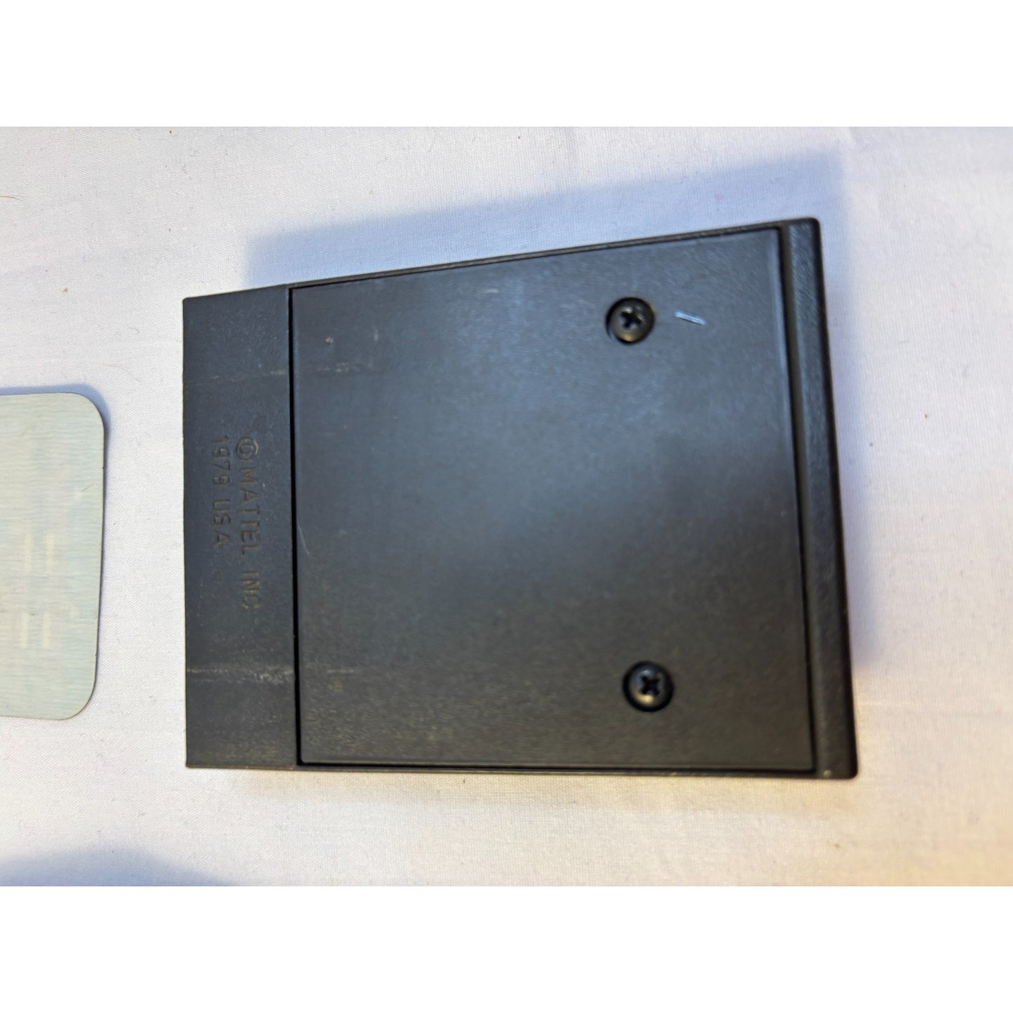 Tron Maze-A-Tron Intellivision Video Game Cartridge Overlay Manual 1982 Tested