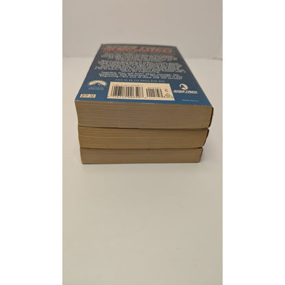 3 Vintage Star Trek The Next Generation Paperbacks 50 57 & The Best & Brightest