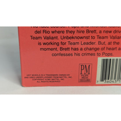 Vintage 1991 Heroes on Hot Wheels VHS Volume 6 Race To The Future & The Rally