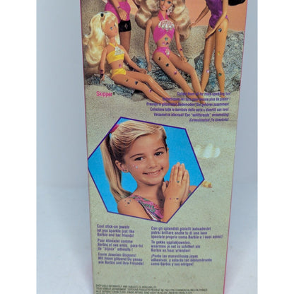 SUN JEWEL MARINA 1993 Mattel Barbie Doll Vintage New In Box International Pkg