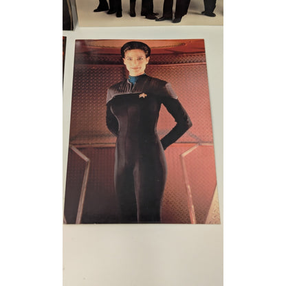 Four Vintage 4x6 Star Trek Postcards From Nemesis, Insurrection and Deep Space 9