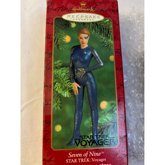 Seven of Nine STAR TREK Voyager Hallmark Keepsake Ornament 2000