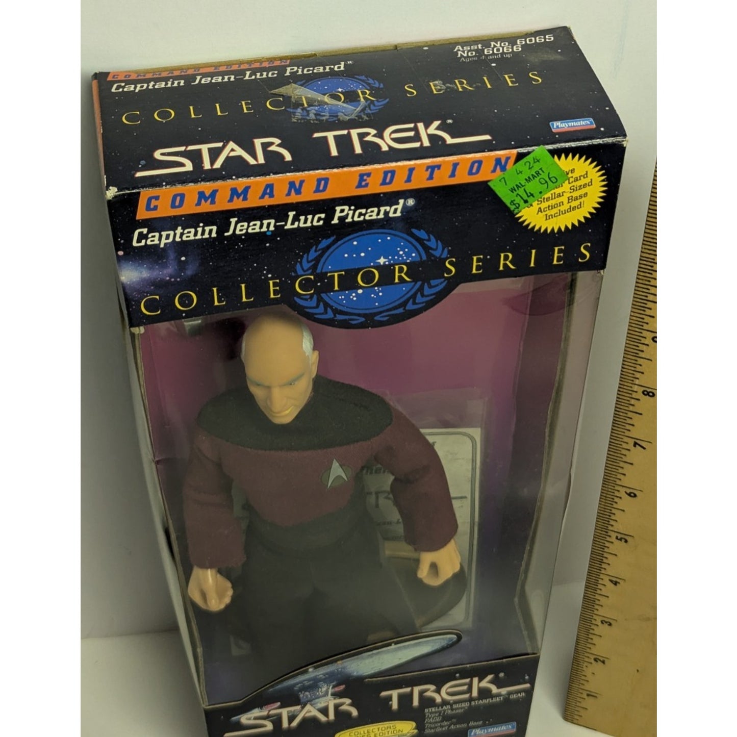 Star Trek Collector Series 9" Command Edition Captain Picard Open Box