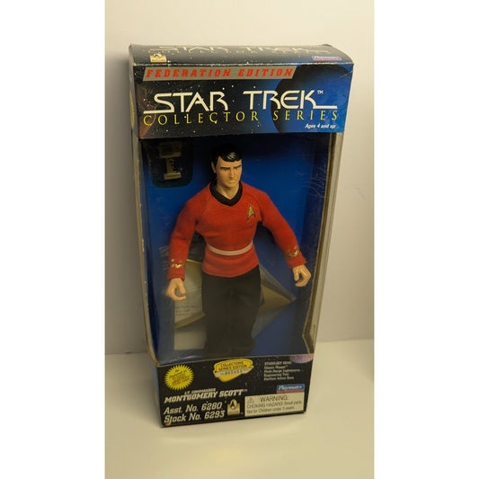 Vintage Star Trek Collector Series “Montgomery Scott” Figure Federation Edition