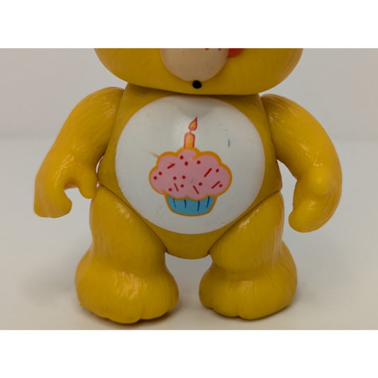 Vintage 1983 AGC Kenner Care Bears Birthday Bear 3.5" Posable Figure B