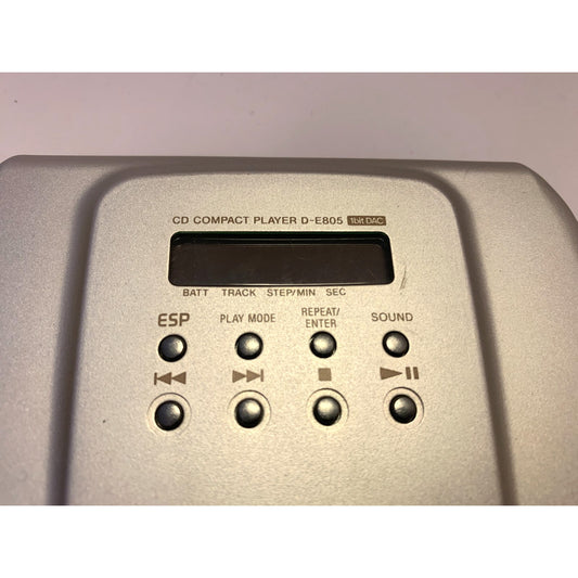 Sony CD Discman ESP2 D-E805 DAC Portable CD Player