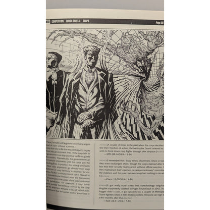 TTRPG Shadowrun Sourcebook #7113 Corporate Shadowfiles Nigel Findley FASA 1993