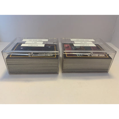 Vintage STAR TREK 1991 IMPEL SERIES 1 & 2 COMPLETE TRADING CARD SET 1-309