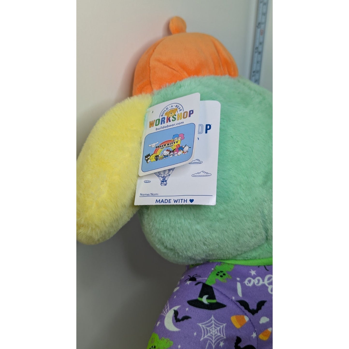 Build a Bear Workshop Halloween Zombie Pompompurin Hello Kitty & Friends Sanrio