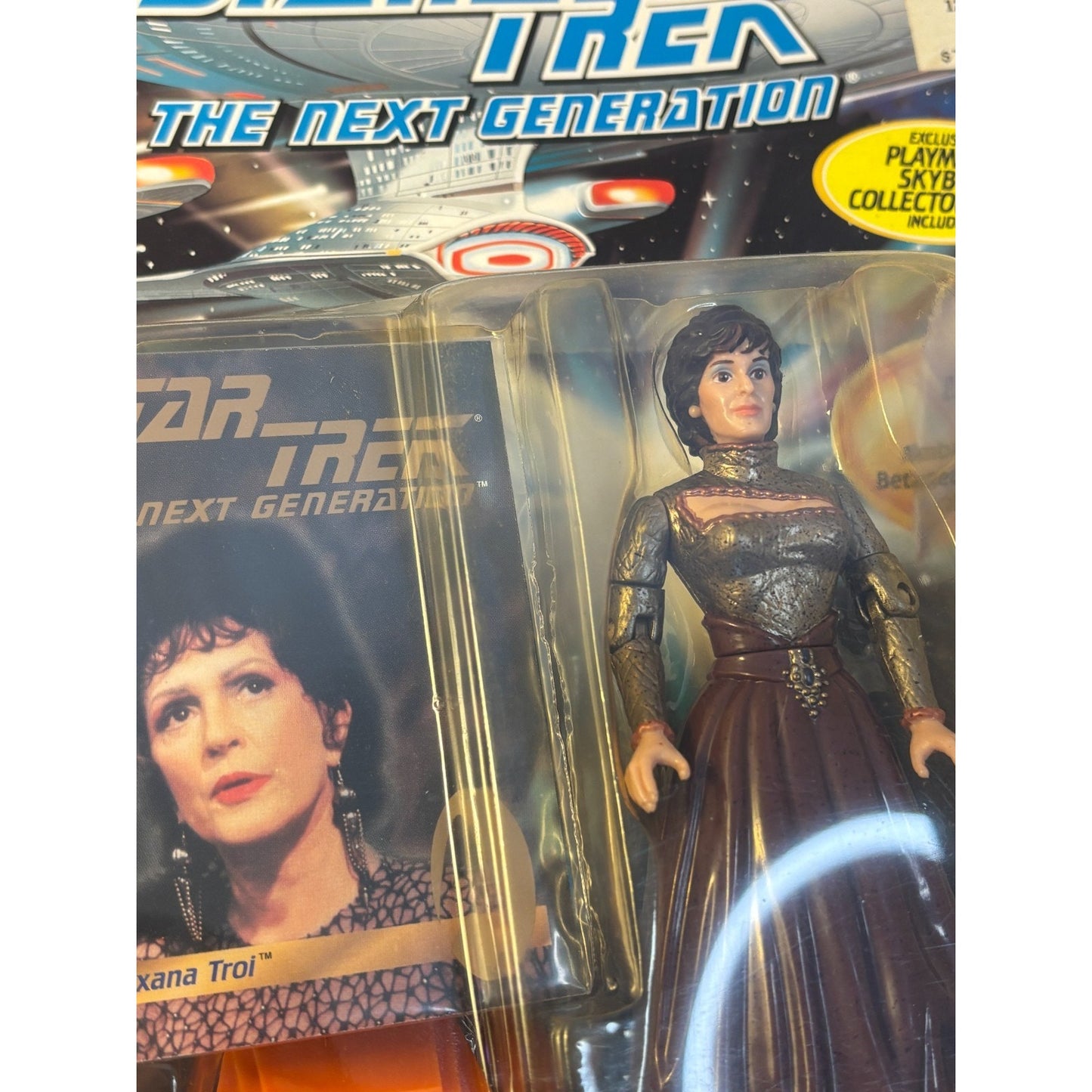 Playmates Vintage 1994 Star Trek TNG Next Generation Lwaxana Troi 5" Figure