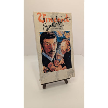 Autographed Leonard Nimoy VINCENT VHS Rare & OOP 1981 One-Man Performance Biopic