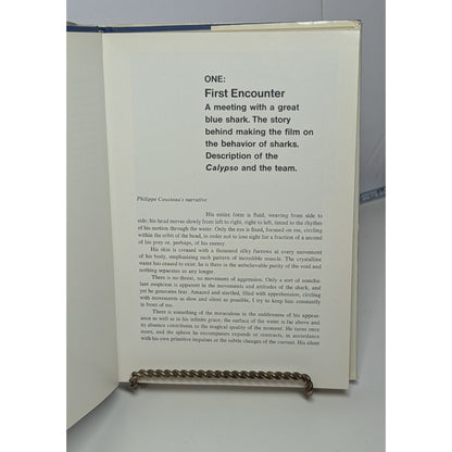 The Shark: Splendid Savage of the Sea by Jacques-Yves & Philippe Cousteau 1970