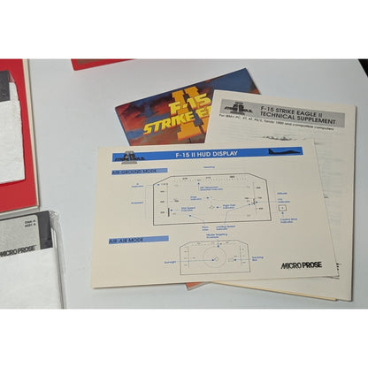 Vintage PC Games Land, Sea, and Air 2! (IBM 5.25" Release) Micro Prose READ