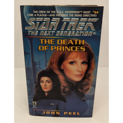 Vintage Star Trek Next Generation Paperbacks #42-45 Great Condition