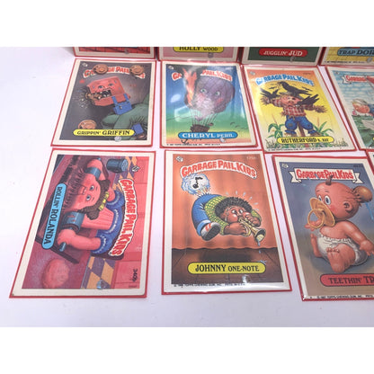 Vintage 1986/87 GARBAGE PAIL KIDS Lot ORIGINAL STICKERS CARD LOT 12 pc