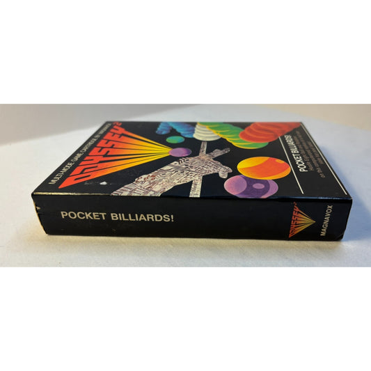 Magnavox Odyssey 2 Pocket Billiards! Video Game With Box & Manual Tested