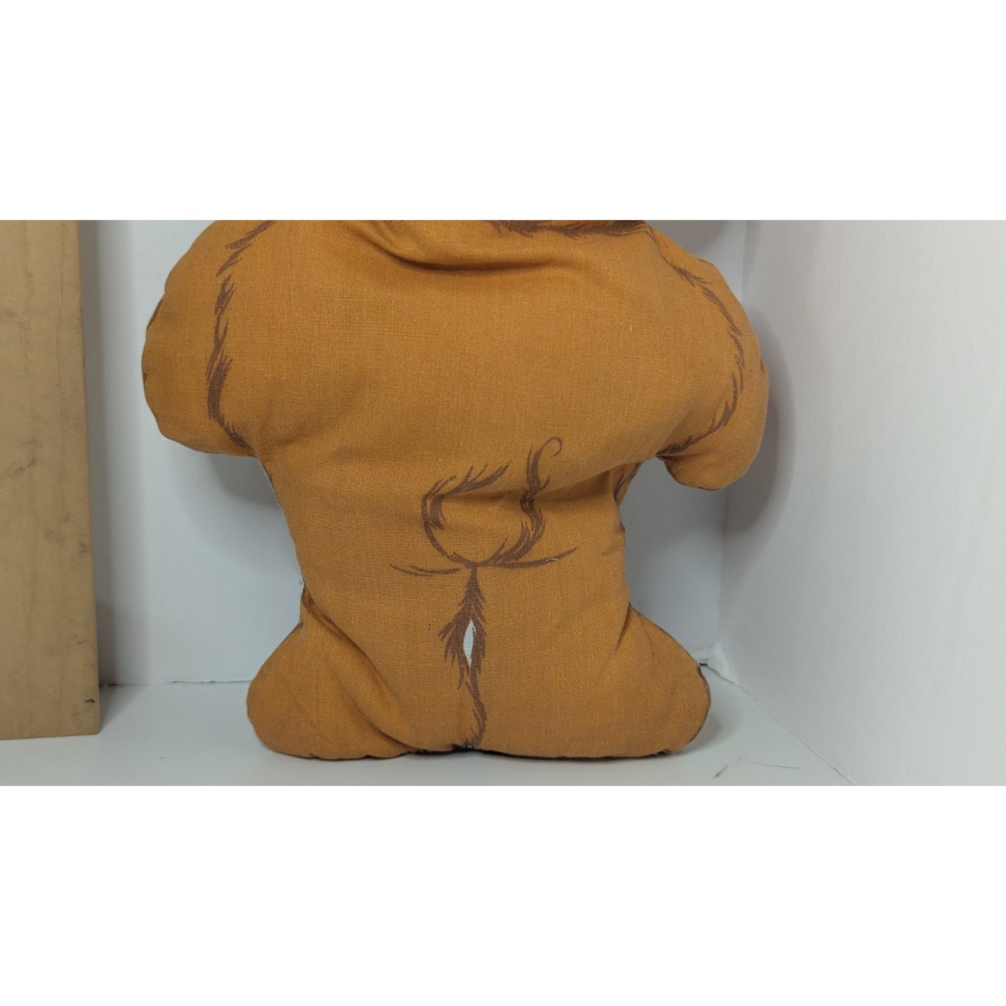 Vintage Tender Heart Stuffed 11" Hand Made Carebear Plush Pillow