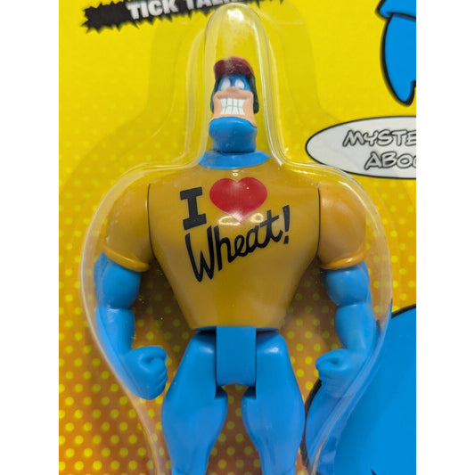 Vintage Bandai 1995 The Talking Tick Action Figure I Heart Wheat Unopened