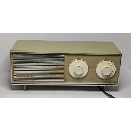Vintage Zenith B-210 Radio GREEN Solid State Radio 1960s Fallout Decor