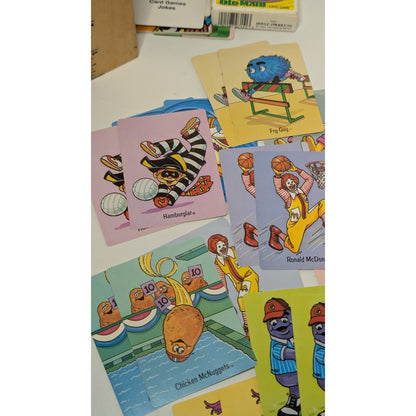 Vintage Happy Meal Toy McDonaldland Funset Birdie Old Maid Card Game Complete