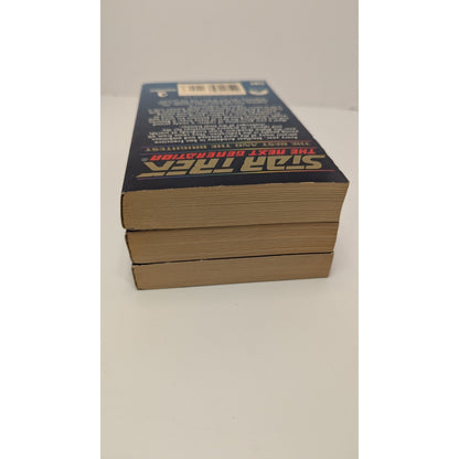 3 Vintage Star Trek The Next Generation Paperbacks 50 57 & The Best & Brightest