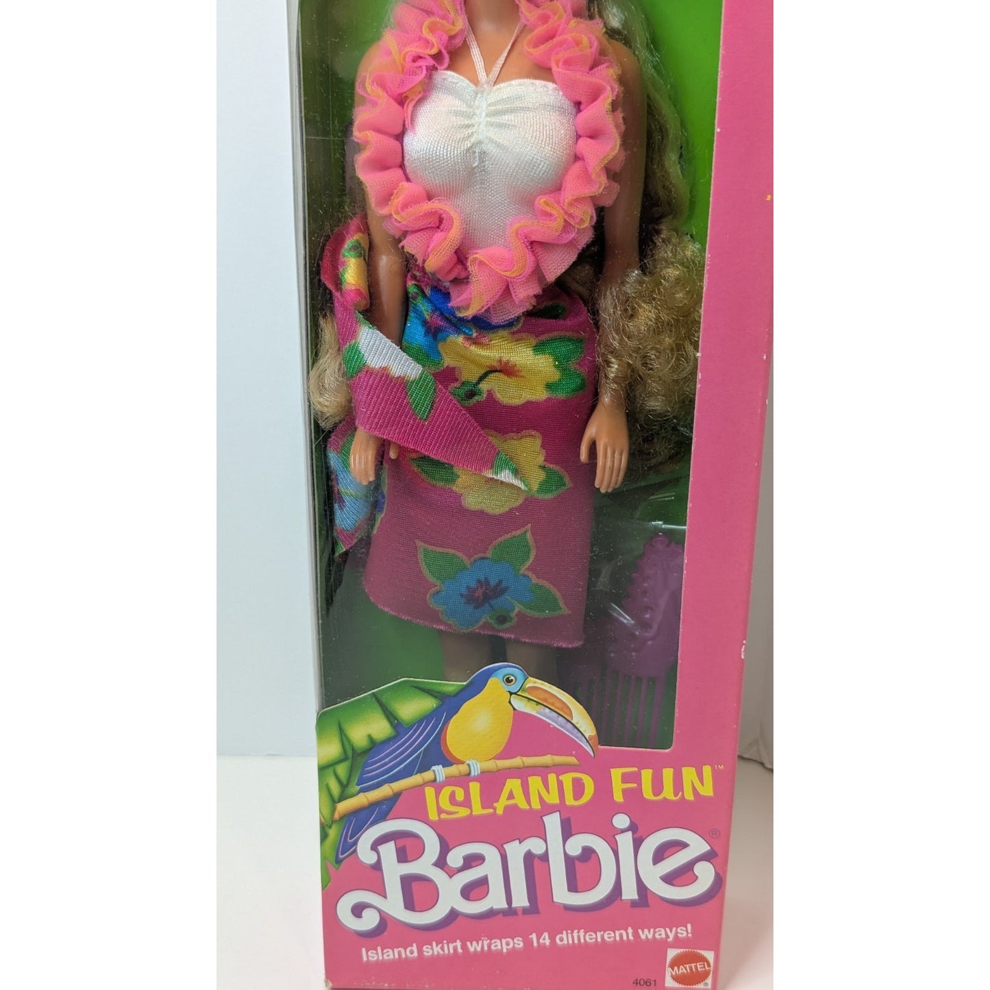 Sealed Vintage 1987 Island Fun Barbie Doll 4061 A Mattel READ