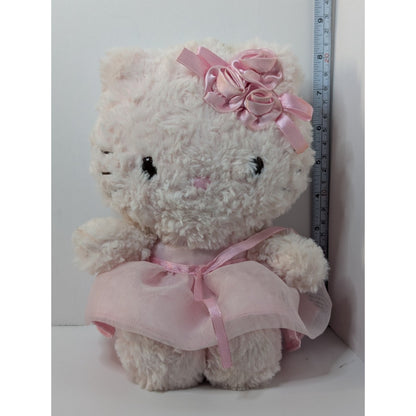 2010 Rare Sanrio Princess Ballet Fluffy Hello Kitty Rose Series 8" Plush