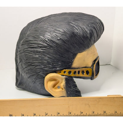 Vintage Elvis Presley Rubber Mask With Sideburns/Glasses 2002 Paper Magic Group