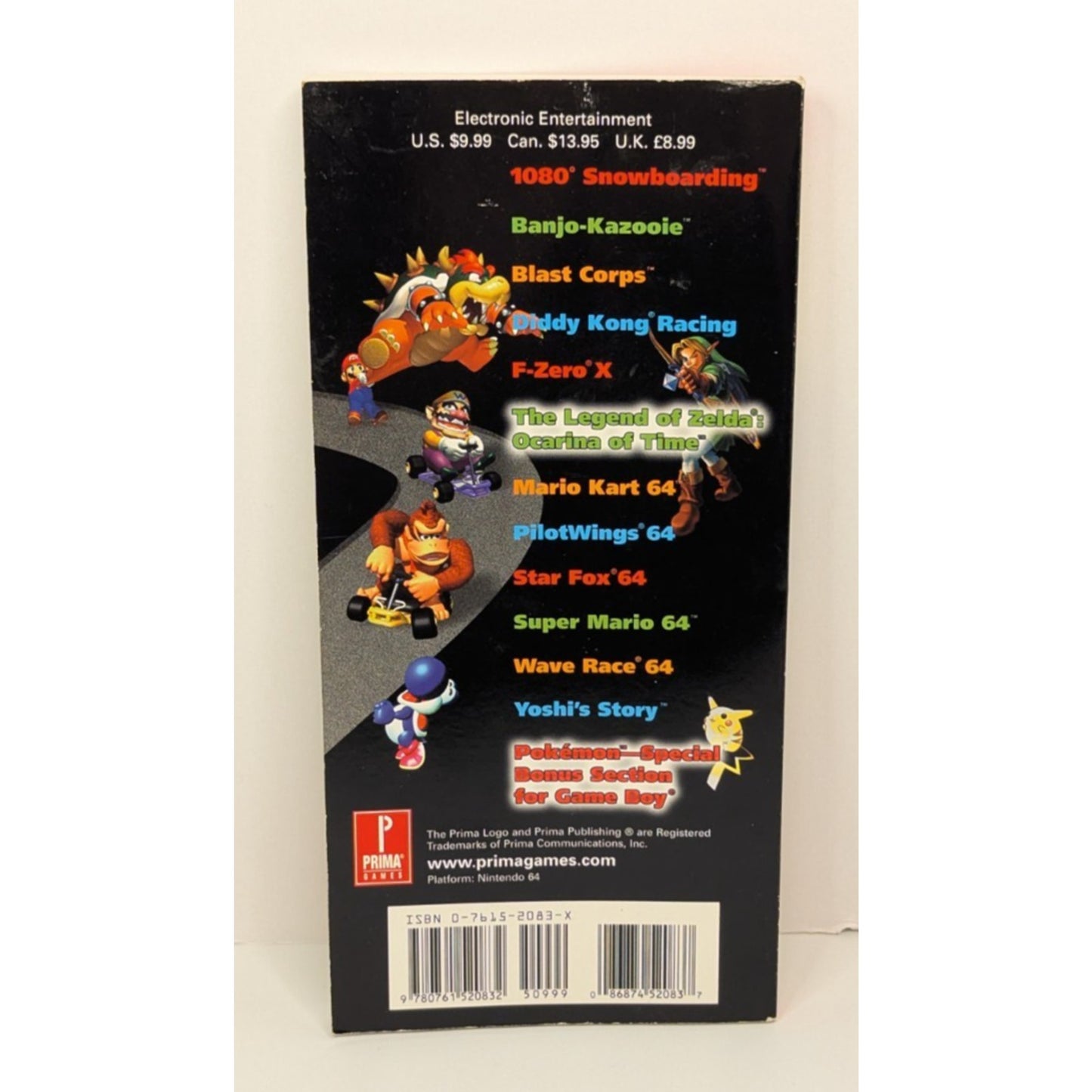 Ultimate Nintendo 64 Pocket Power Guide 1999 Edition Prima Strategy Guide
