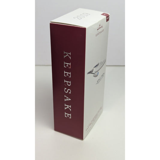 2019 Hallmark Keepsake Star Trek 40th Anniv. USS Enterprise NGC-1701 Ornament