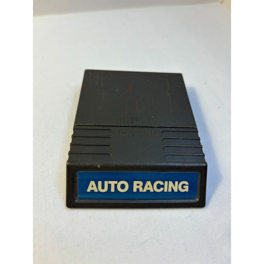 Auto Racing Intellivision Video Game Cartridge Only Tested Working Blue Label