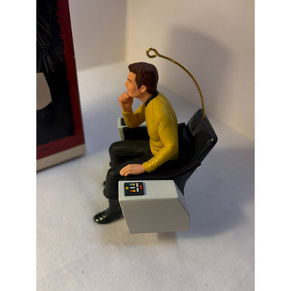 Hallmark Keepsake Christmas Ornament Star Trek Captain James T Kirk 1995 Open