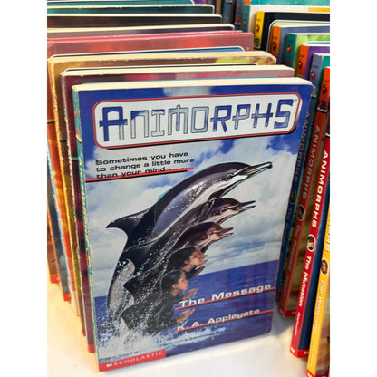 Vintage Animorphs Lot of 36 Books Nickelodeon 90s Some 1st Prints & Hard Covers