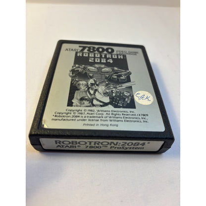 Robotron 2084 Atari 7800 Authentic Game Cartridge Only 1987 Tested Works