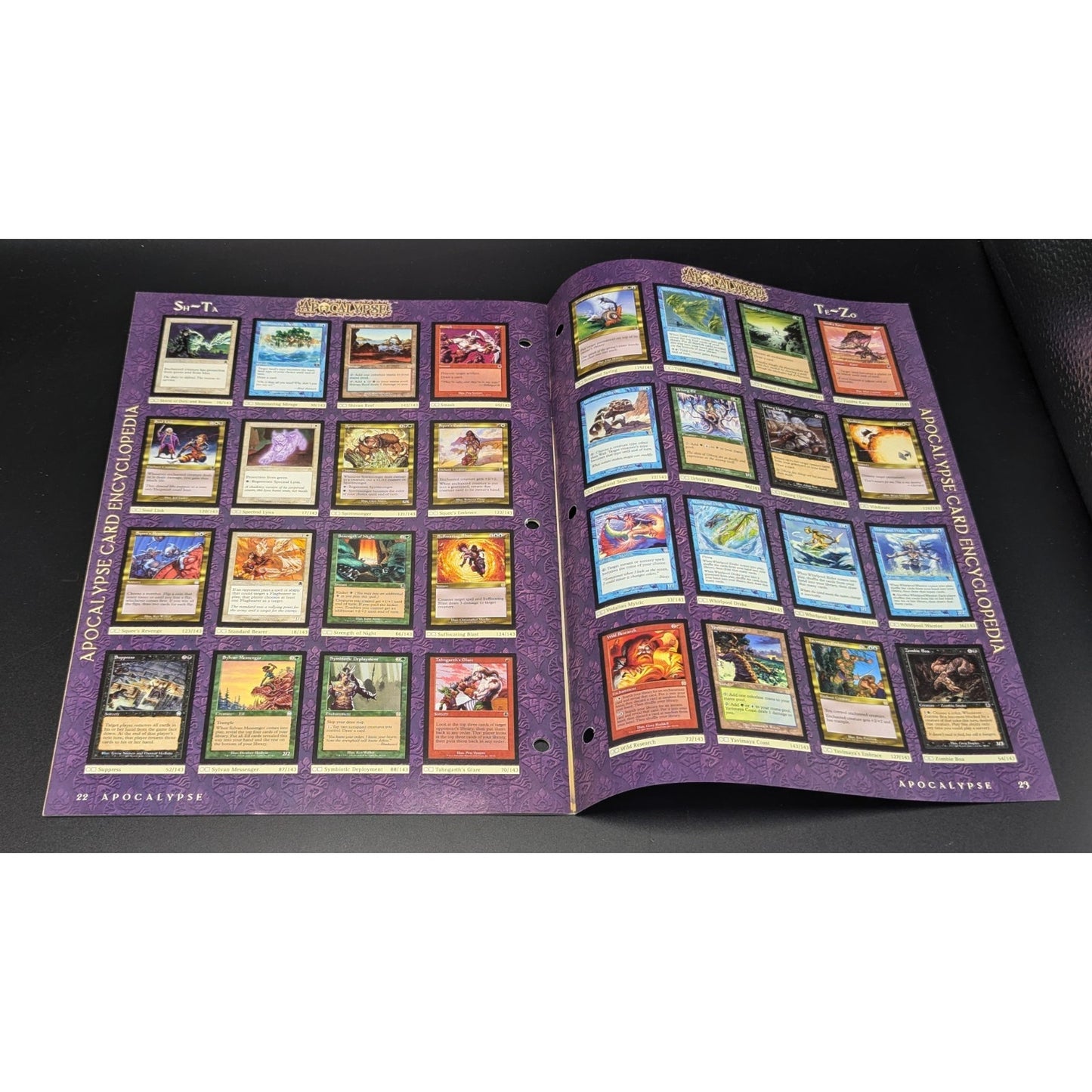 WotC 2001 Magic the Gathering Player's Guides Apocalypse Player's Guide