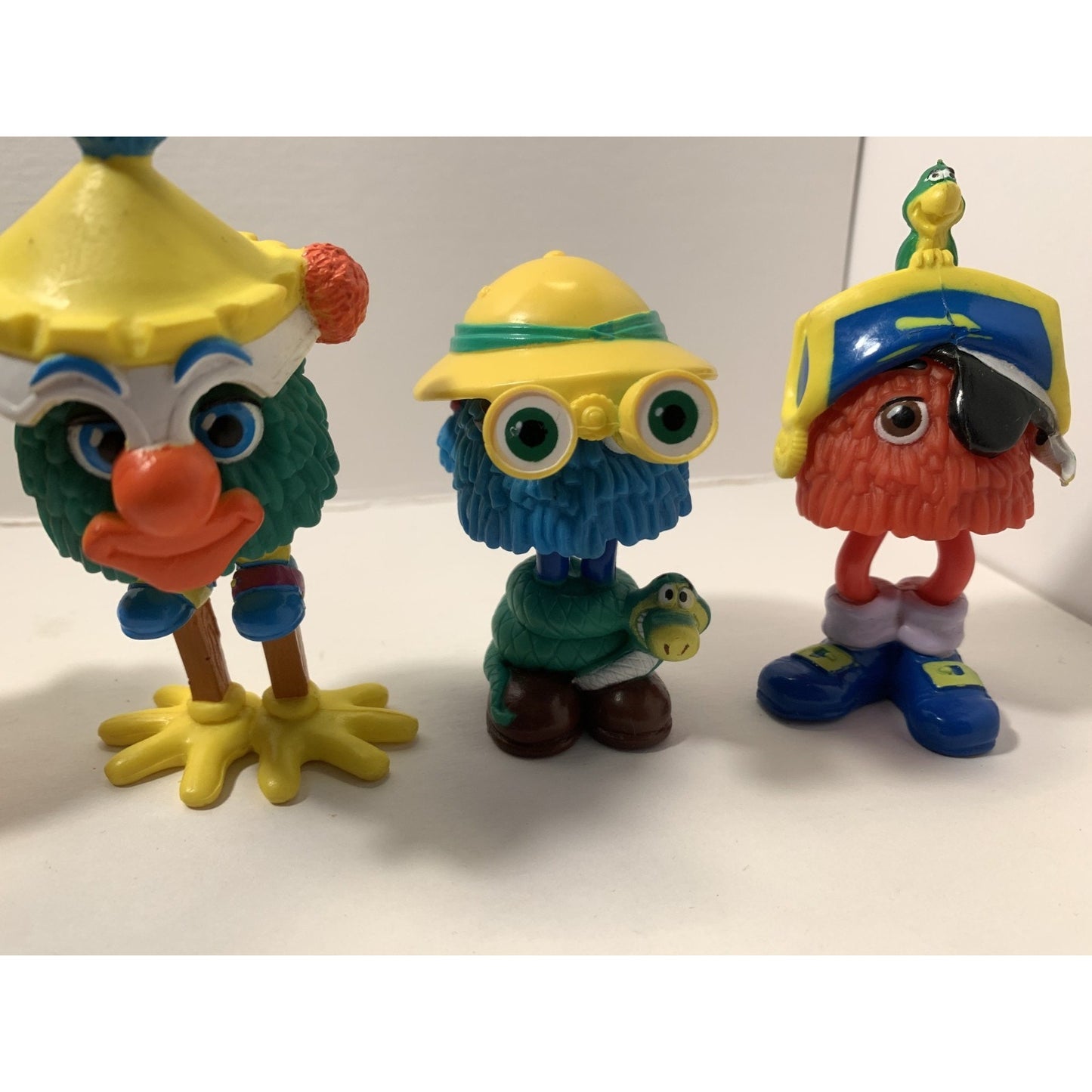 1989 McDonalds Funny Fry Friends Fry Guys Kids Happy Meal Toys Lot Of 5