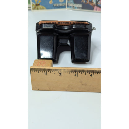 Vintage Sawyer Viewmaster Model C w/20,000 Leagues Flintstones Yogi Bear Reels