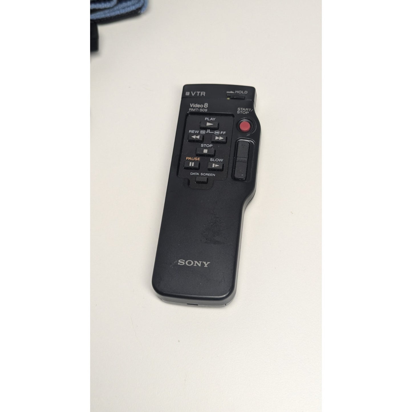 OEM Sony Camcorder Accessory Lot AC-V35A AC Power Charger Strap Lens Cap Remote