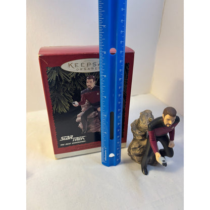 Hallmark Keepsake Ornament Star Trek Next Generation TNG William T Riker 1996