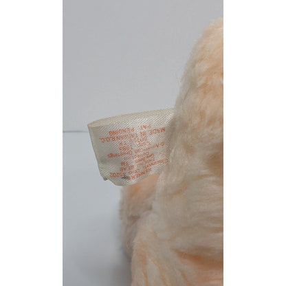 Care Bear FRIEND 6" Sitting Plush Peach Sunflowers Kenner 1983 Vintage 80s