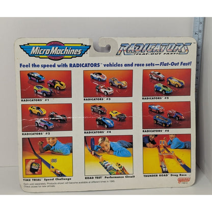 Vintage 1994 Micro Machines Radicators Collection #5 Galoob In Box