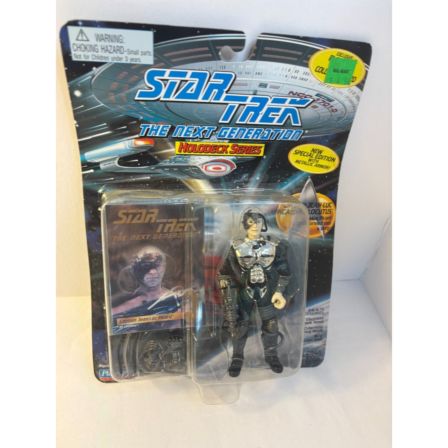 1995 Playmates Star Trek TNG Next Generation Picard Locutus Holodeck Figure