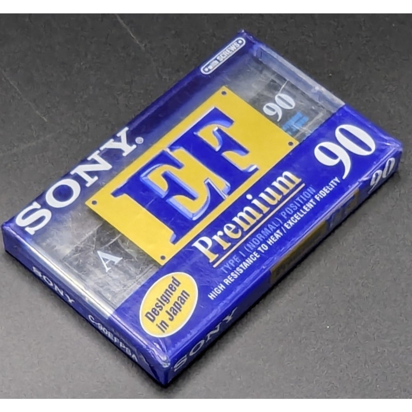 Sony EF Premium Type I 90 Minute Audio Cassette w/Screws C90EFPSA