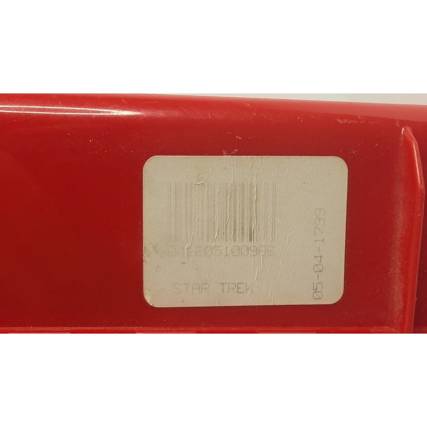 Vintage 1989 Thermos Star Trek The Next Generation Red Plastic Lunch Box