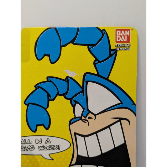 Vintage Bandai 1995 Talking The Tick I Dig Dinosaur Neil Sealed Action Figure