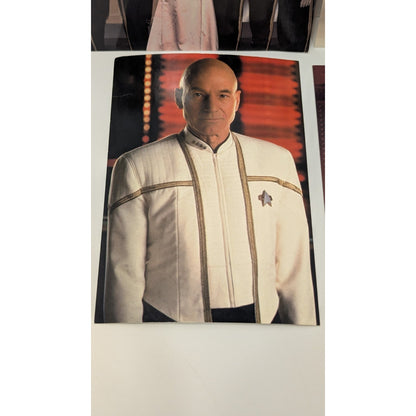 Four Vintage 4x6 Star Trek Postcards From Nemesis, Insurrection and Deep Space 9